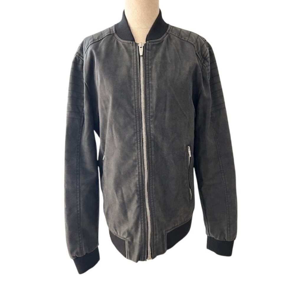 Zara Man Black Jacket Size M. Pre-Owned